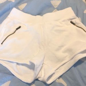 White shorts